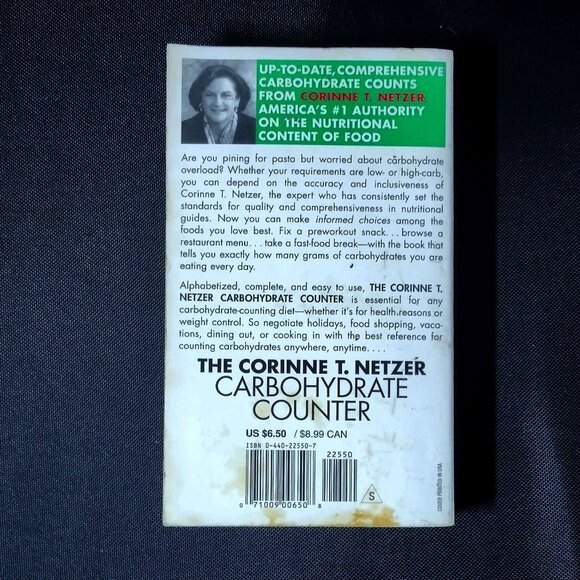 The Corinne T. Netzer Carbohydrate Counter Book - Picture 3 of 3